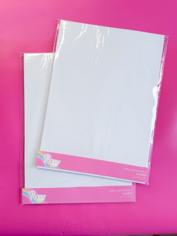 VINIL IMPRIMIBLE A4 GLOSSY