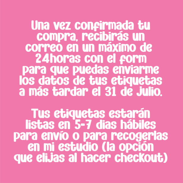 PREVENTA ETIQUETAS ESCOLARES - Image 2