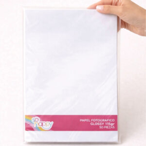 Papel Fotográfico glossy 115gr
