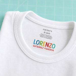 Nombre Silueta para TELA